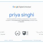 Google Ads Digital Marketing Certificate