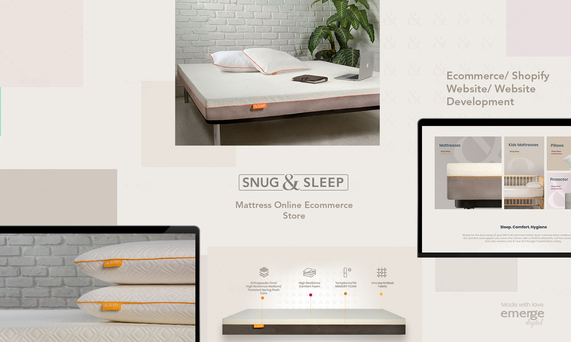 shopify mattress store themes