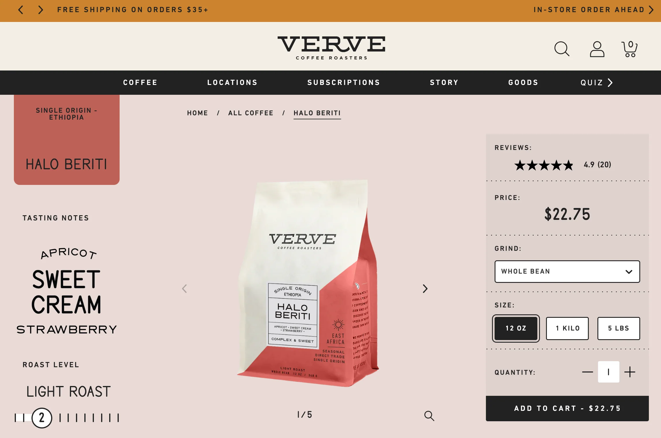 Verve Coffee Roasters