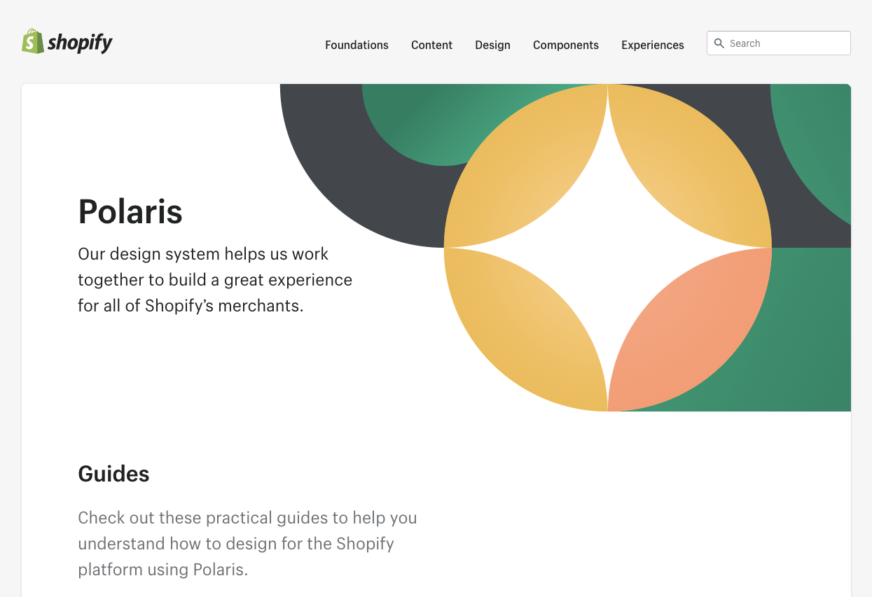 Shopify Design System Polaris