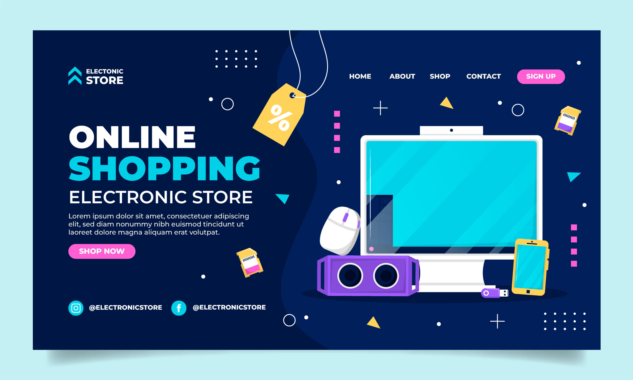 Shopify Website Development for Consumer Electronics Brands