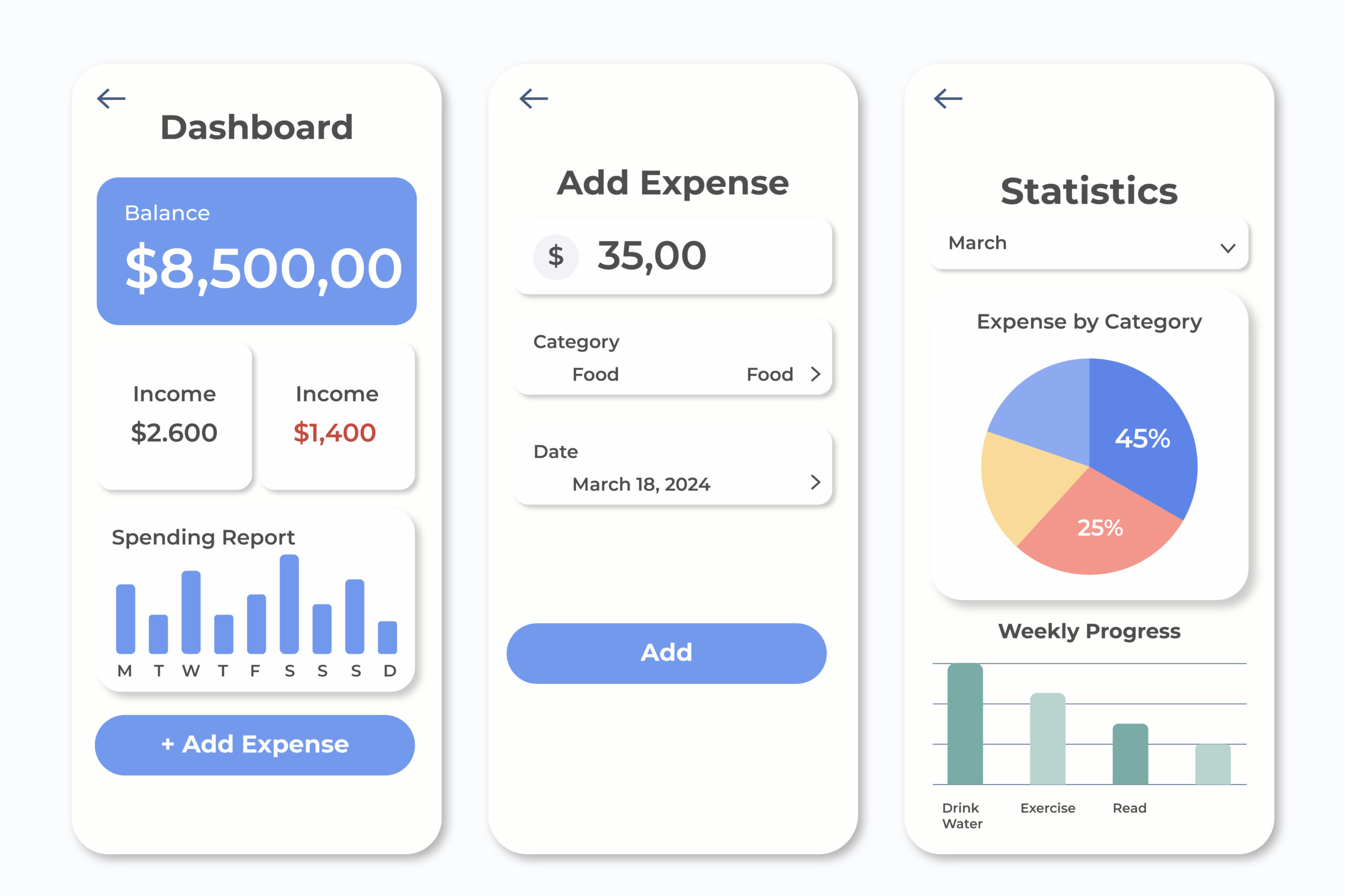 Fintech UI/UX Design