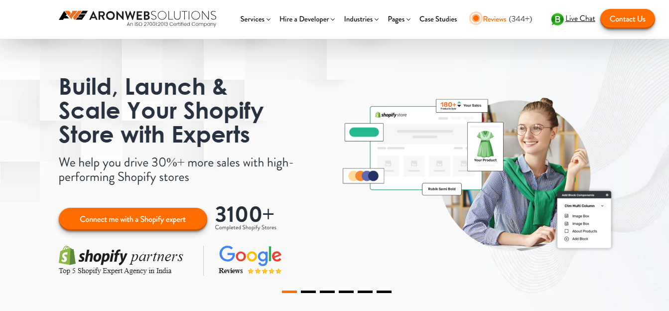 Top Shopify Agencies in India